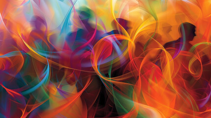 An abstract interpretation of the lively music and dancing that are central to Oktoberfest festivities this background captures the joyful spirit of the event.