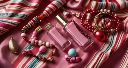  Elegance in a touch - A collection of luxury cosmetics and accessories