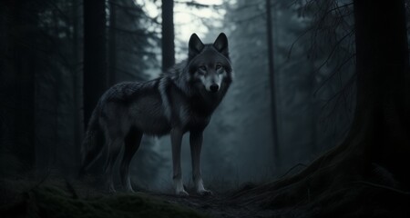  Wolf's gaze, forest's heart