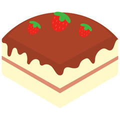 Birthday Cake Illustration