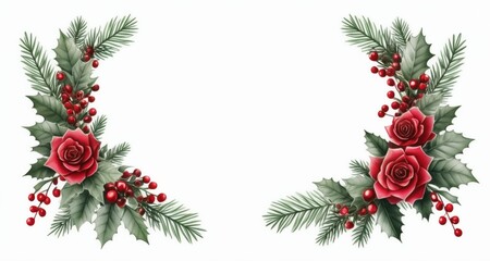  Elegant floral wreath for festive decor