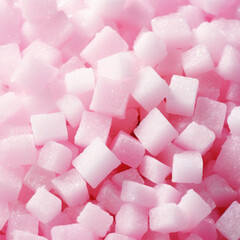 Sugar crystals in a pile