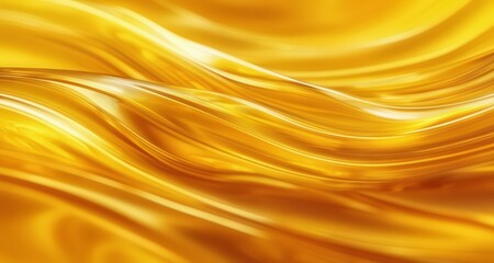  Vibrant gold liquid in motion