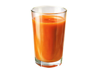 glass of carrot juice