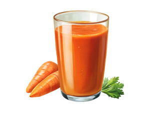 glass of carrot juice