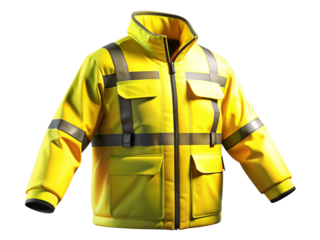 yellow safety jacket