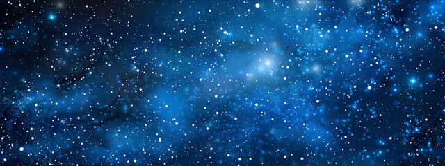 Abstract background  dark blue with magic shine background. Festive backdrop for holiday or event