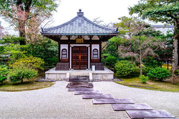 京都、建仁寺の納骨堂
