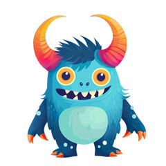 Naklejka premium cartoon monster