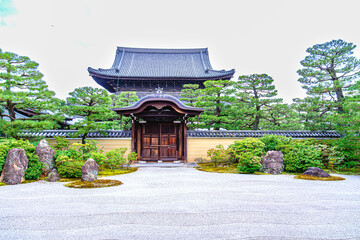 京都、建仁寺の大雄苑