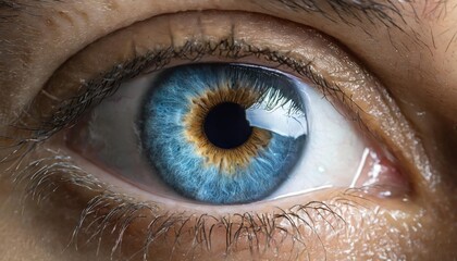 camera focusing on tear. woman, woman, tears, beautiful eye, blue eye, eyelashes. Macro view-