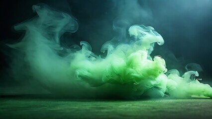 Smoke, fog, mist with darkness for background design