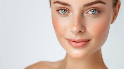 Fototapeta premium close up portrait of a woman