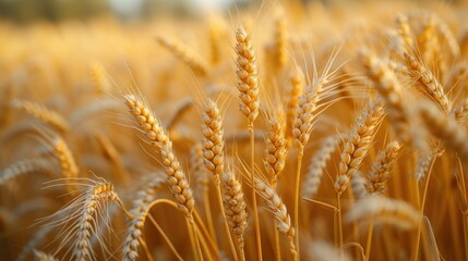 Fototapeta premium wheat field in summer