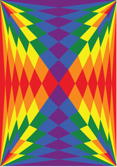 Obraz premium Abstract Geometric Background Seamless Pattern