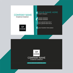 Obraz premium business card template