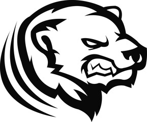Tiger logo Design. Tiger icon, Brave cat Face vector template. Tiger Head design for Logo, Cat icon Sport Team logo design, Vector Template Illustration. Mascot Tiger Logo design graphic art work