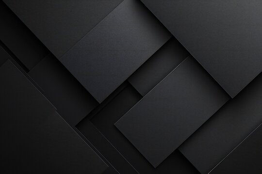 Simple minimalist 2d black flat background Generative Ai 