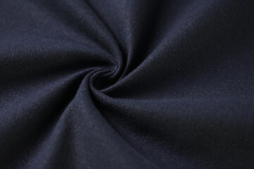 black cotton texture of fabric textile industry, abstract dark image for fashion cloth design background