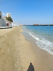 view of the beach