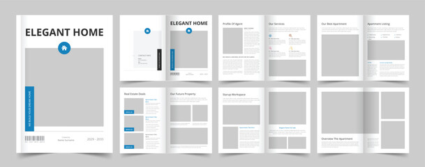 Real Estate Company Brochure Template