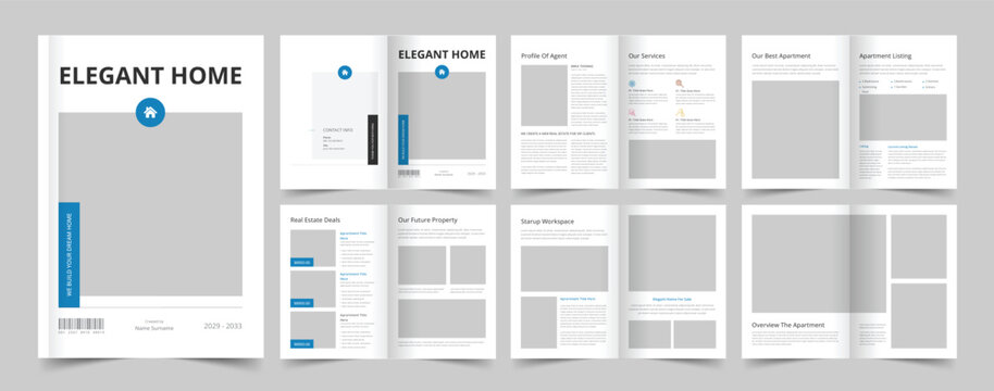 Real Estate Company Brochure Template