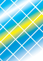 The background image is in blue,yellow tones. Alternate with straight lines, used in graphics.