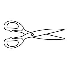 Scissors icon, web design element
