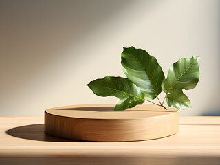 wooden-podium-carved-from-mahogany-warm-honey-tones-texture-visible-centered-in-frame-single