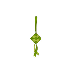 Ketupat illustration 