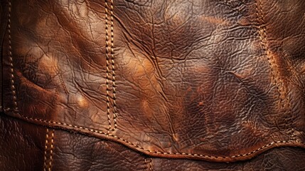 Luxurious Leather Texture Generative AI