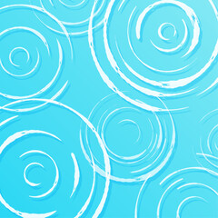 背景イラスト_波紋