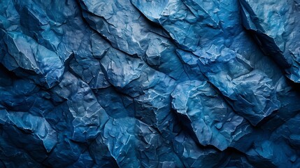 Abstract Blue Stone Background Generative AI