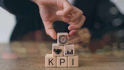 Effective and smart key performance indicators KPI to measure and evaluate progress. Specific,...