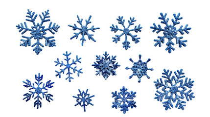 snowflakes on transparent background Remove png