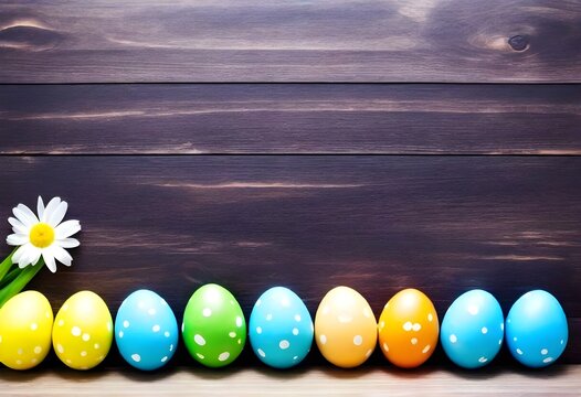  Easter eggs day background