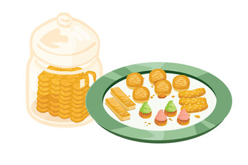 Some Cookies That Are Served During Eid Al-Fitr