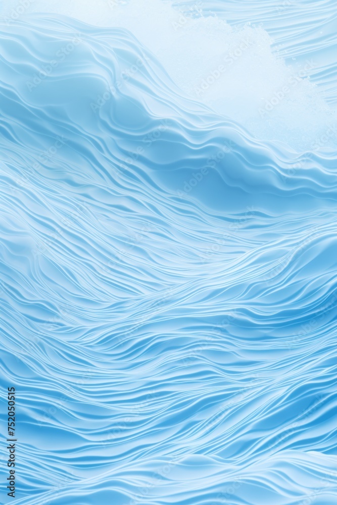 Poster close up of water waves. suitable for nature and relaxation concepts