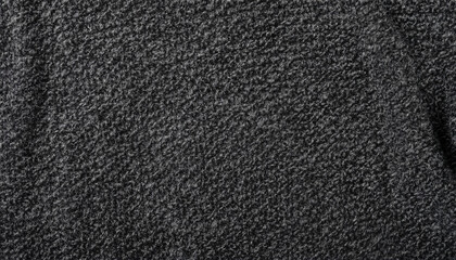 Fototapeta premium Black rough woolen fabric. Sheep with long, durable, coarse-fiber wool, especially suited to your design. As with various large breeds of lamb of English origin. Texture background pattern