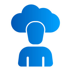 This is the Storage icon from the Data Storage and Databases icon collection with an Solid Gradient style