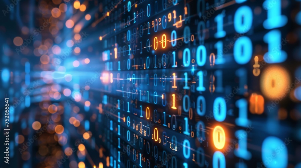 Aufkleber System engineering, binary coding, and programming.