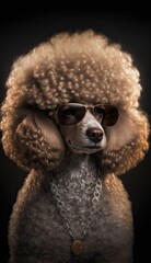 Poodle Gansta Mama Boss: Cinematic Moments Capturing Poodle's Streetwise Authority