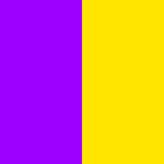 Two vertical lines of purple an yellow