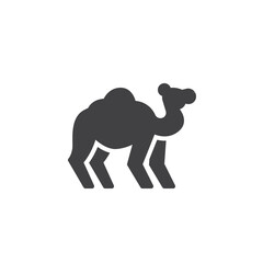 Camel animal vector icon