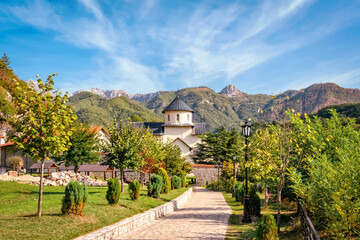 Moraca monastery in Montenegro - 752060523