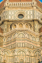 Fototapeta na wymiar Renaissance architecture in Florence, Italy