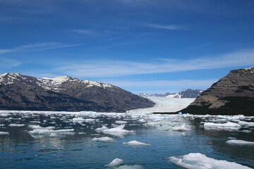 Alaska-Icy Bay is a body of water in Yakutat County, a part of the Wrangell-Saint-Elias Wilderness