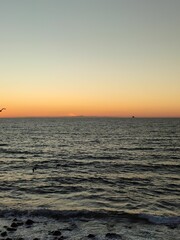 Atardecer en la playa