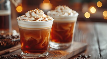 Irish coffee from Dublin, Ireland, is a mixture of black coffee, Irish whiskey and cream