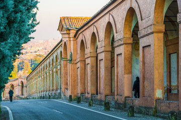 Portico di San Luca in Bologna, Italy © Xavier Allard